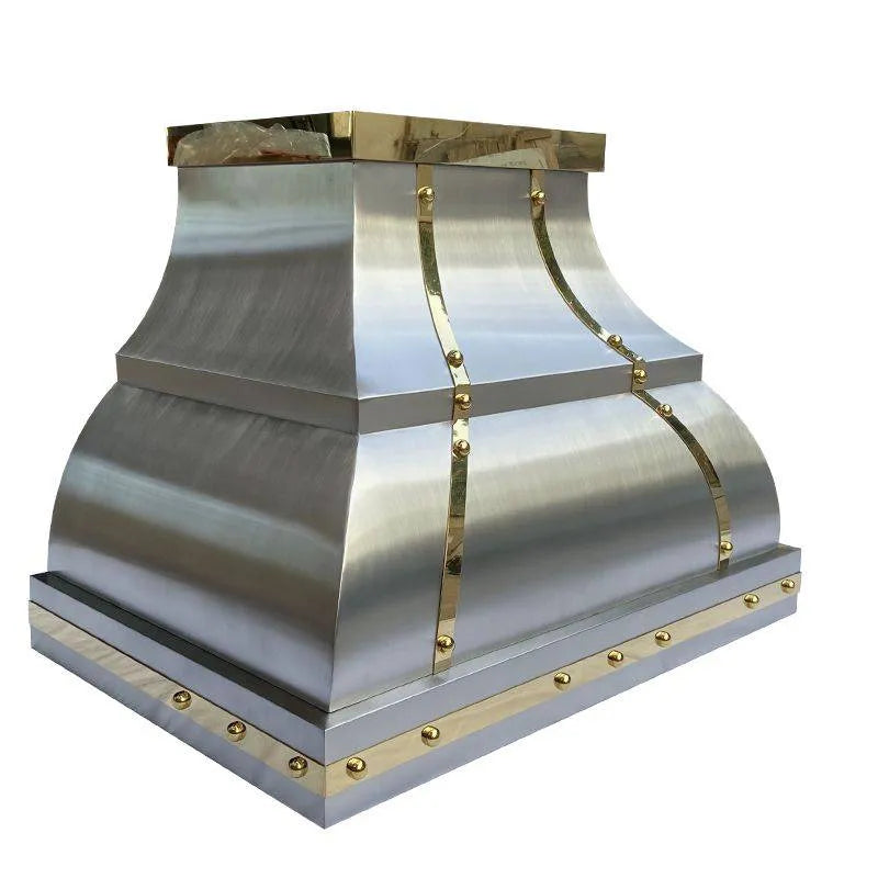 Fobest Custom Kitchen Hood Stainless Steel Finish with Bell Shape FSS-3-Stainless Steel Range Hood-Fobest