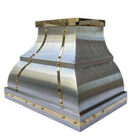 Fobest Custom Kitchen Hood Stainless Steel Finish with Bell Shape FSS-3-Stainless Steel Range Hood-Fobest