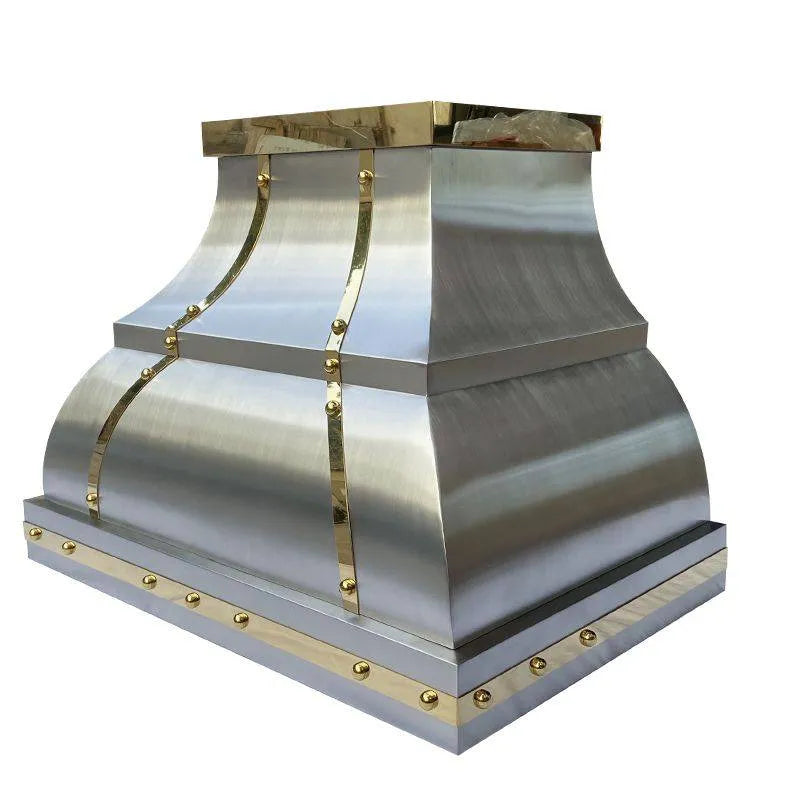 Fobest Custom Kitchen Hood Stainless Steel Finish with Bell Shape FSS-3-Stainless Steel Range Hood-Fobest
