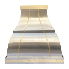 Fobest Custom Kitchen Hood Stainless Steel Finish with Bell Shape FSS-3-Stainless Steel Range Hood-Fobest