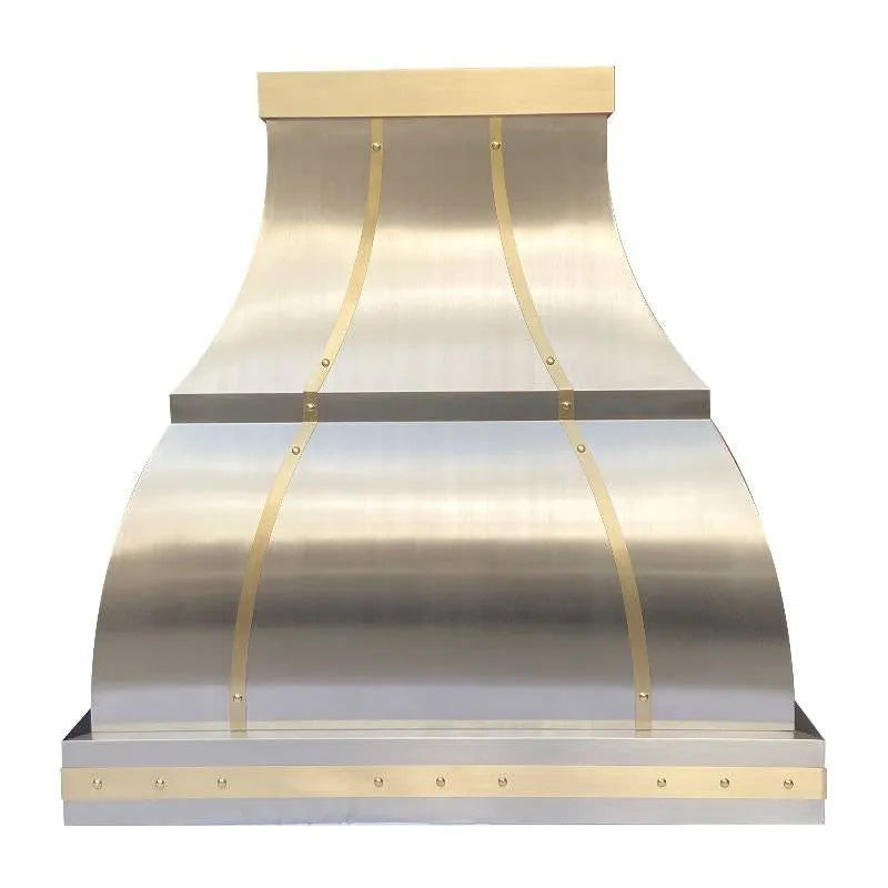 Fobest Custom Kitchen Hood Stainless Steel Finish with Bell Shape FSS-3-Stainless Steel Range Hood-Fobest