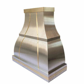 Fobest Custom Kitchen Hood Stainless Steel Finish with Bell Shape FSS-3-Stainless Steel Range Hood-Fobest