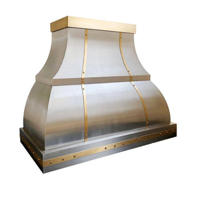 Fobest Custom Kitchen Hood Stainless Steel Finish with Bell Shape FSS-3-Stainless Steel Range Hood-Fobest