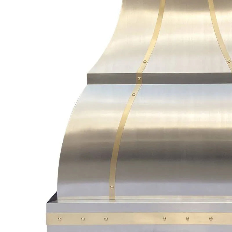 Fobest Custom Kitchen Hood Stainless Steel Finish with Bell Shape FSS-3-Stainless Steel Range Hood-Fobest