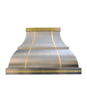 Fobest Custom Kitchen Hood Stainless Steel Finish with Bell Shape FSS-3-Stainless Steel Range Hood-Fobest
