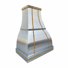Fobest Custom Kitchen Hood Stainless Steel Finish with Bell Shape FSS-3-Stainless Steel Range Hood-Fobest