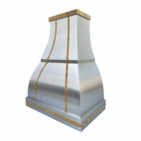 Fobest Custom Kitchen Hood Stainless Steel Finish with Bell Shape FSS-3-Stainless Steel Range Hood-Fobest