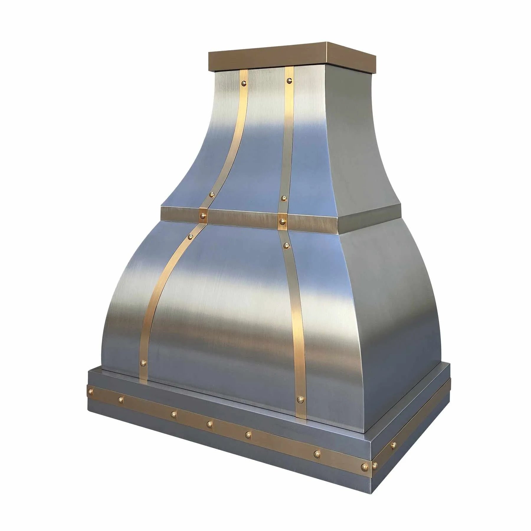 Fobest Custom Kitchen Hood Stainless Steel Finish with Bell Shape FSS-3-Stainless Steel Range Hood-Fobest