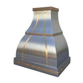 Fobest Custom Kitchen Hood Stainless Steel Finish with Bell Shape FSS-3-Stainless Steel Range Hood-Fobest