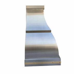 Fobest Custom Kitchen Hood Stainless Steel Finish with Bell Shape FSS-3-Stainless Steel Range Hood-Fobest