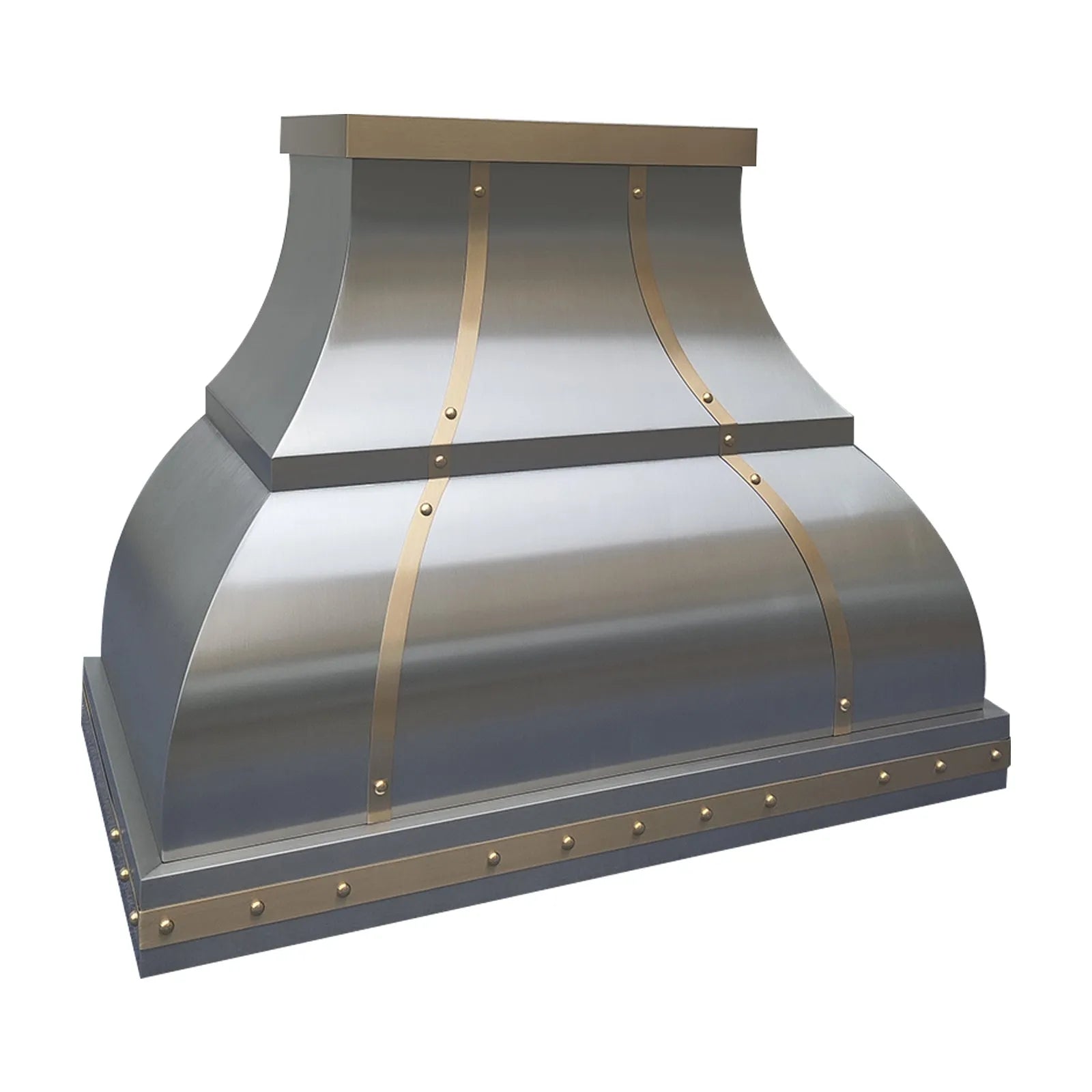 Fobest Custom Kitchen Hood Stainless Steel Finish with Bell Shape FSS-3-Stainless Steel Range Hood-Fobest