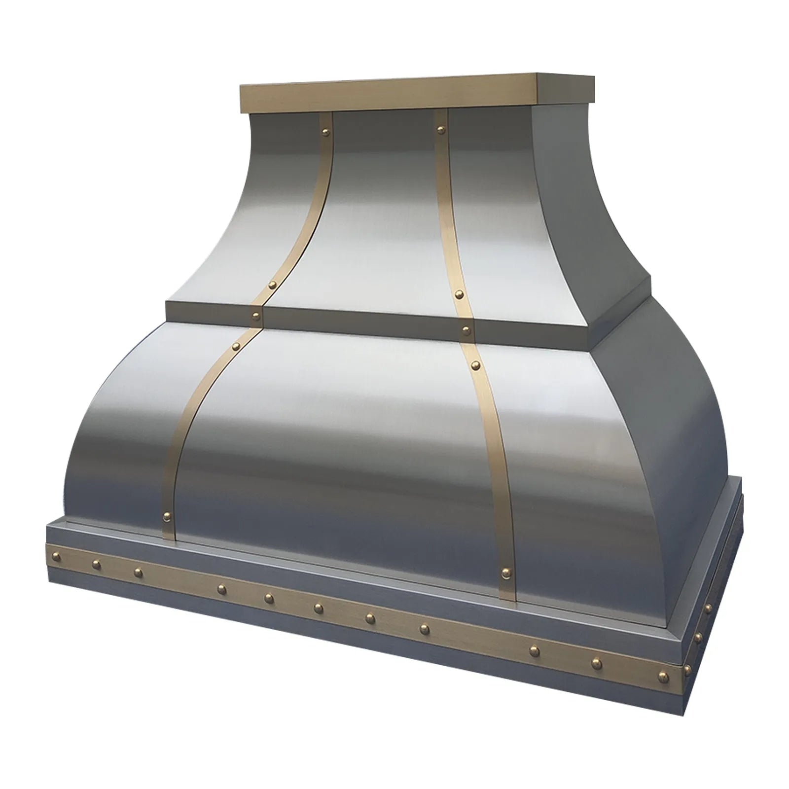 Fobest Custom Kitchen Hood Stainless Steel Finish with Bell Shape FSS-3-Stainless Steel Range Hood-Fobest