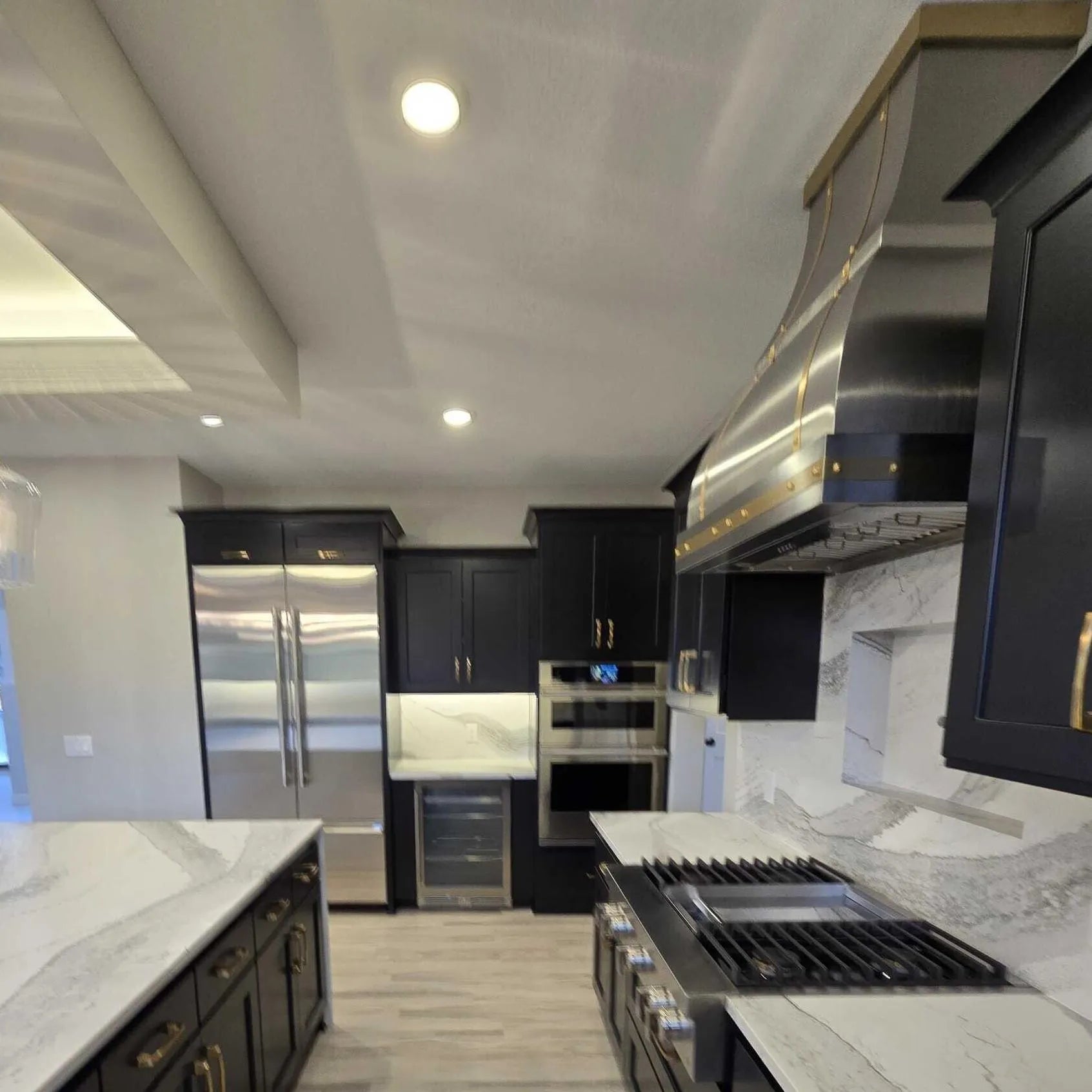 Fobest Custom Kitchen Hood Stainless Steel Finish with Bell Shape FSS-3-Stainless Steel Range Hood-Fobest