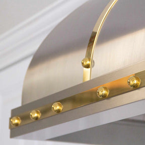 Fobest Custom Kitchen Hood Stainless Steel Finish with Bell Shape FSS-3-Stainless Steel Range Hood-Fobest