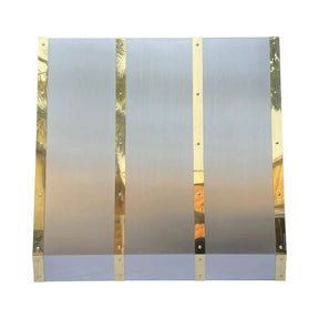 Fobest Custom Kitchen Hood Stainless Steel with Mirror Straps and rivets FSS-104-Stainless Steel Range Hood-Fobest
