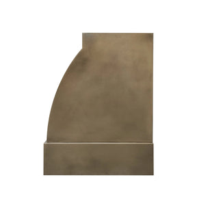 Fobest Custom Kitchen Range Hood Brass Finish FSS-374-Stainless Steel Range Hood-Fobest
