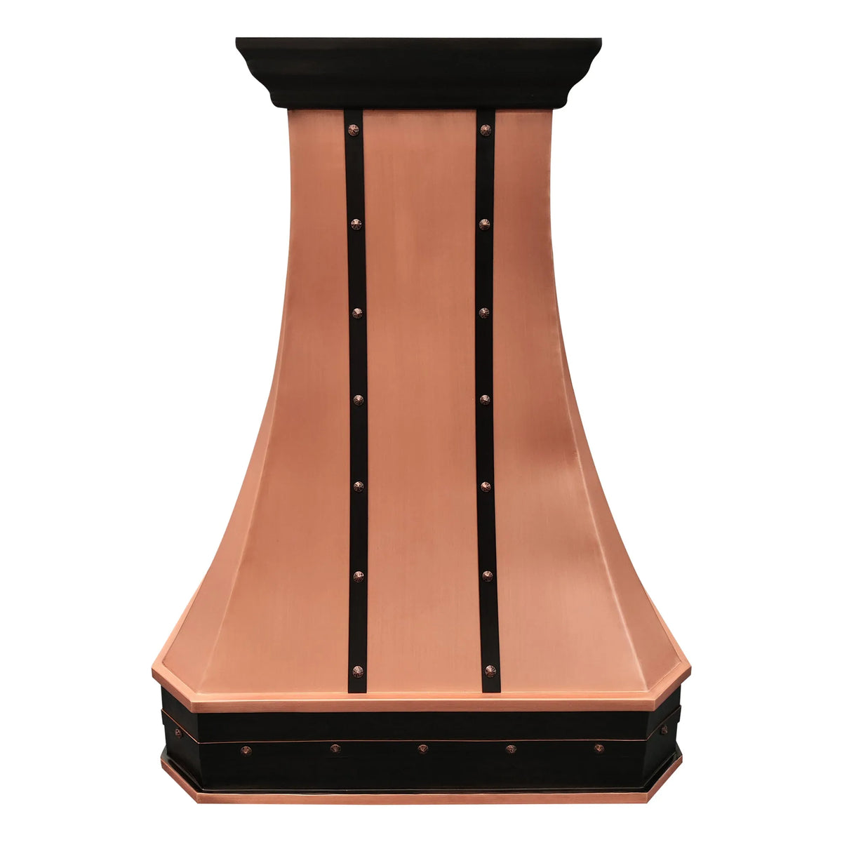Fobest Custom Kitchen Vent Hood with Copper Dark Finish FCP-299