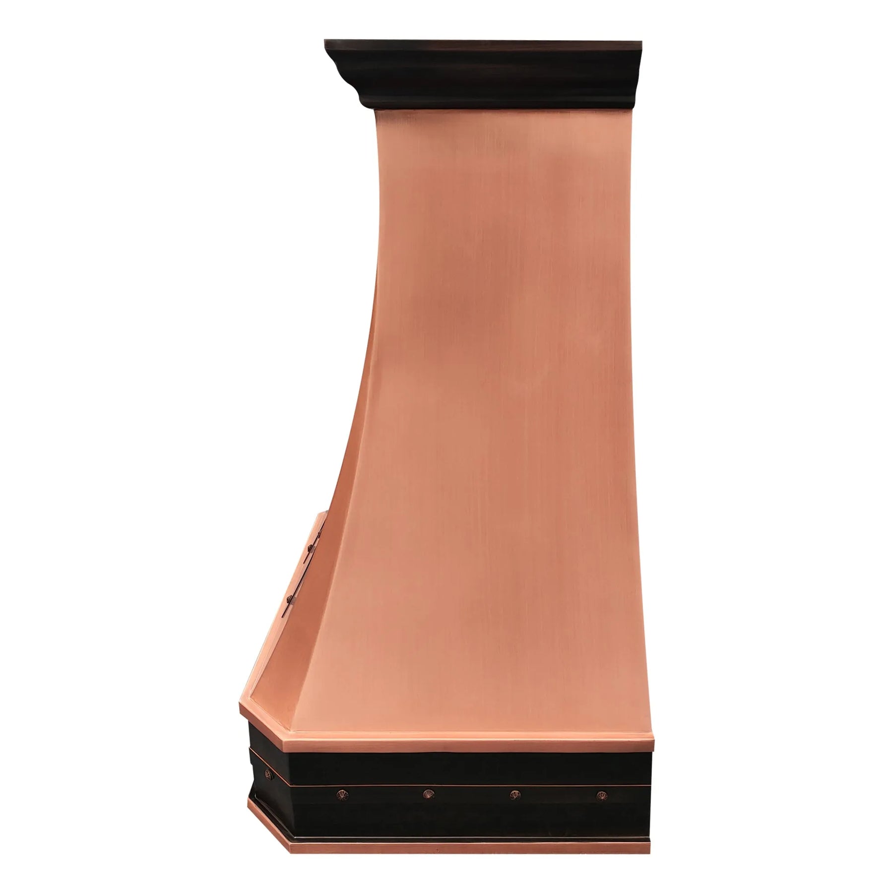 Fobest Custom Kitchen Vent Hood with Copper Dark Finish FCP-299
