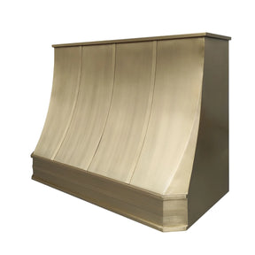 Fobest Custom Range Hood Brass Finish FSS-310-Stainless Steel Range Hood-Fobest