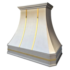 Fobest Custom Range Hood Stainless Steel with Classic Design FSS-6-Stainless Steel Range Hood-Fobest
