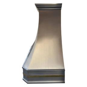 Fobest Custom Range Hood Stainless Steel with Classic Design FSS-6-Stainless Steel Range Hood-Fobest