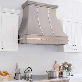 Fobest Custom Range Hood Stainless Steel with Classic Design FSS-6-Stainless Steel Range Hood-Fobest