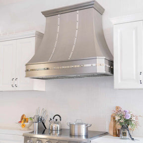 Fobest Custom Range Hood Stainless Steel with Classic Design FSS-6-Stainless Steel Range Hood-Fobest