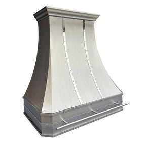 Fobest Custom Range Hood Stainless Steel with Classic Design FSS-6-Stainless Steel Range Hood-Fobest