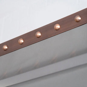 Fobest Custom Range Hood Stainless Steel with Copper straps FSS-126-Stainless Steel Range Hood-Fobest