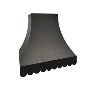 Fobest Custom Range Hood Vent Scalloped Design FSS-361-Stainless Steel Range Hood-Fobest