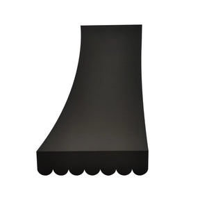 Fobest Custom Range Hood Vent Scalloped Design FSS-361-Stainless Steel Range Hood-Fobest