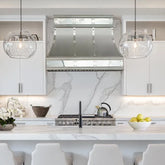 Fobest Custom Stainless Steel Hood with Mirror Trims FSS-331-Stainless Steel Range Hood-Fobest