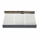 Fobest Custom Stainless Steel Metal Hood with mirror trims FSS-191-Stainless Steel Range Hood-Fobest