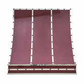Fobest Custom Stainless Steel Range Hood Custom Color Finish FSS-285-Stainless Steel Range Hood-Fobest