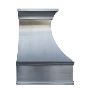 Fobest Custom Stainless Steel Range Hood with Black Straps FSS-30-Stainless Steel Range Hood-Fobest