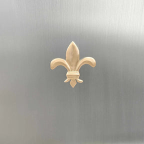 Fobest Custom Stainless Steel Range Hood with Brass Fleur-de-Lis Decor FSS-256-Stainless Steel Range Hood-Fobest