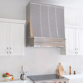Fobest Custom Stainless Steel Range Hood with Curved Design FSS-137-Stainless Steel Range Hood-Fobest