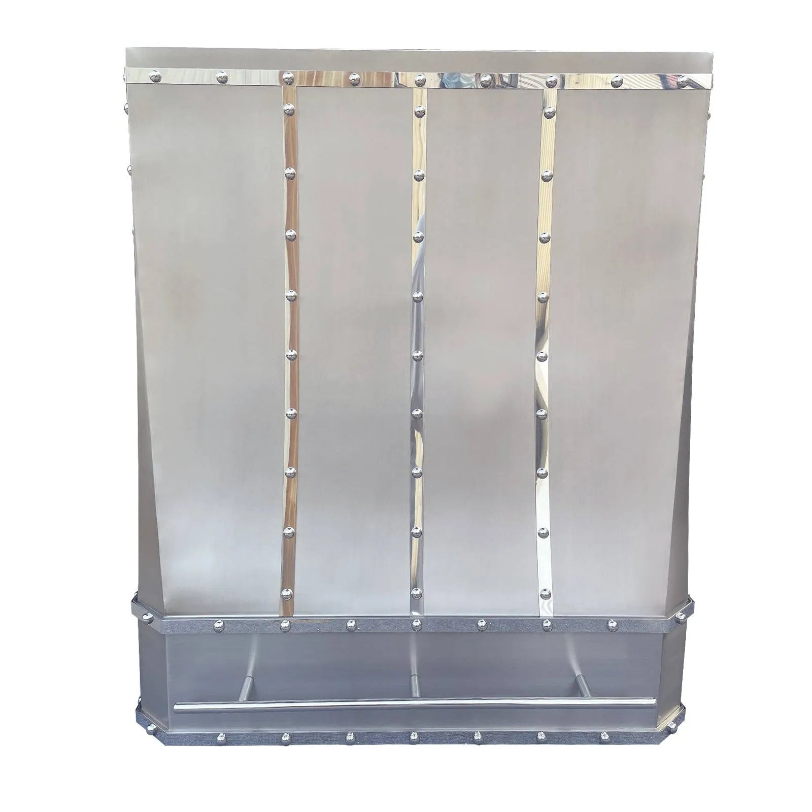 Fobest Custom Stainless Steel Range Hood with Curved Design FSS-137-Stainless Steel Range Hood-Fobest