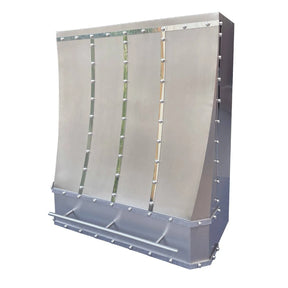 Fobest Custom Stainless Steel Range Hood with Curved Design FSS-137-Stainless Steel Range Hood-Fobest
