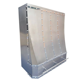 Fobest Custom Stainless Steel Range Hood with Curved Design FSS-137-Stainless Steel Range Hood-Fobest