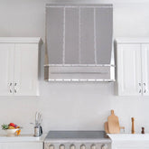 Fobest Custom Stainless Steel Range Hood with Curved Design FSS-137-Stainless Steel Range Hood-Fobest