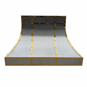 Fobest Custom Stainless Steel Range Hood with Curved Design FSS-184-Stainless Steel Range Hood-Fobest