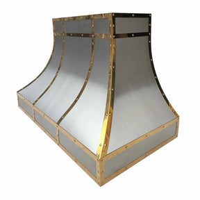 Fobest Custom Stainless Steel Range Hood with Curved Design FSS-184-Stainless Steel Range Hood-Fobest