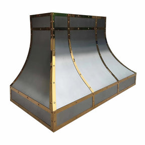 Fobest Custom Stainless Steel Range Hood with Curved Design FSS-184-Stainless Steel Range Hood-Fobest