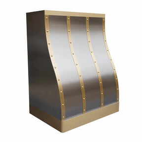 Fobest Custom Stainless Steel Vent Hood with Barrel Design FSS-173-Stainless Steel Range Hood-Fobest