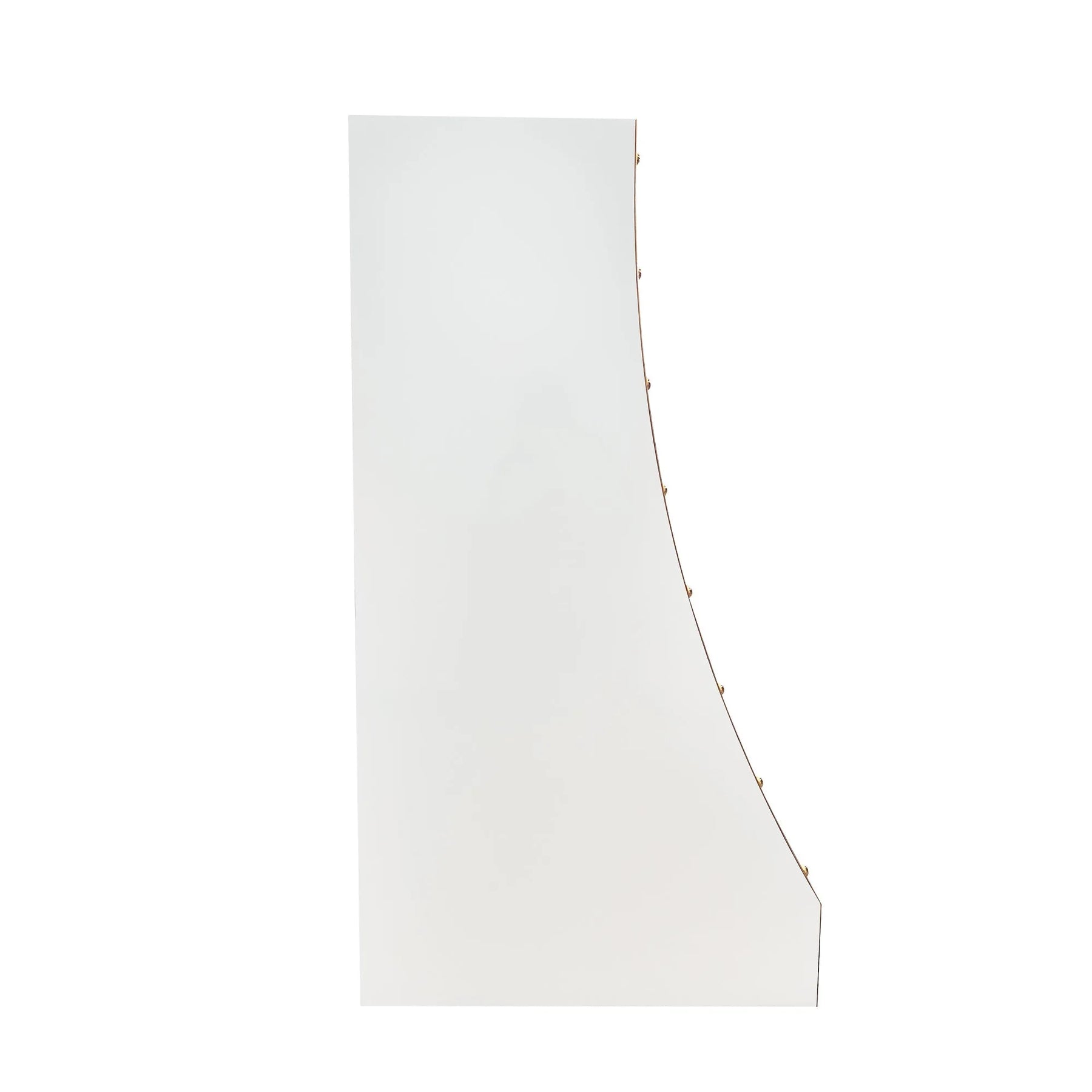 Fobest Custom Stove Hood with Brass Accent FSS-347-Stainless Steel Range Hood-Fobest
