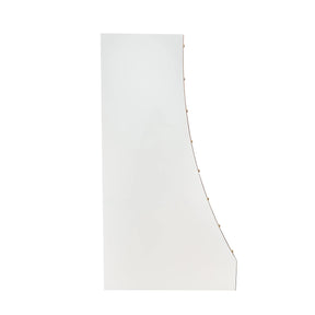 Fobest Custom Stove Hood with Brass Accent FSS-347-Stainless Steel Range Hood-Fobest