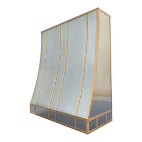 Fobest Custom Vent Hood Stainless Steel Sloped Design FSS-440-Stainless Steel Range Hood-Fobest