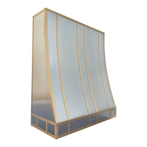 Fobest Custom Vent Hood Stainless Steel Sloped Design FSS-440-Stainless Steel Range Hood-Fobest