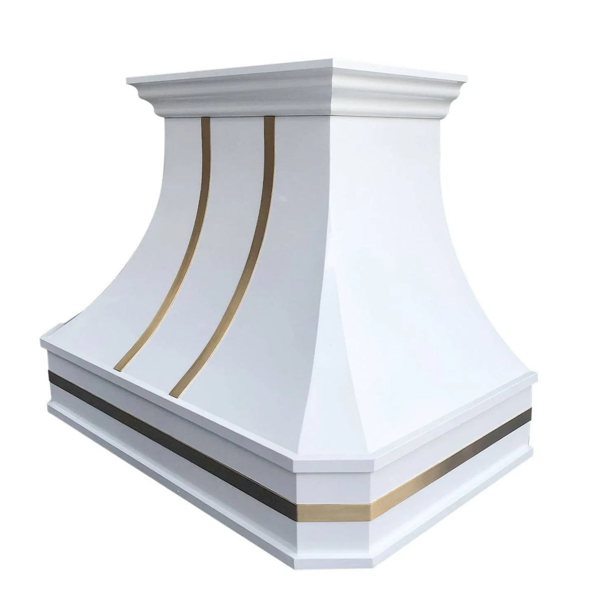 Fobest Custom White Stainless Steel Kitchen Hood FSS-32-Stainless Steel Range Hood-Fobest
